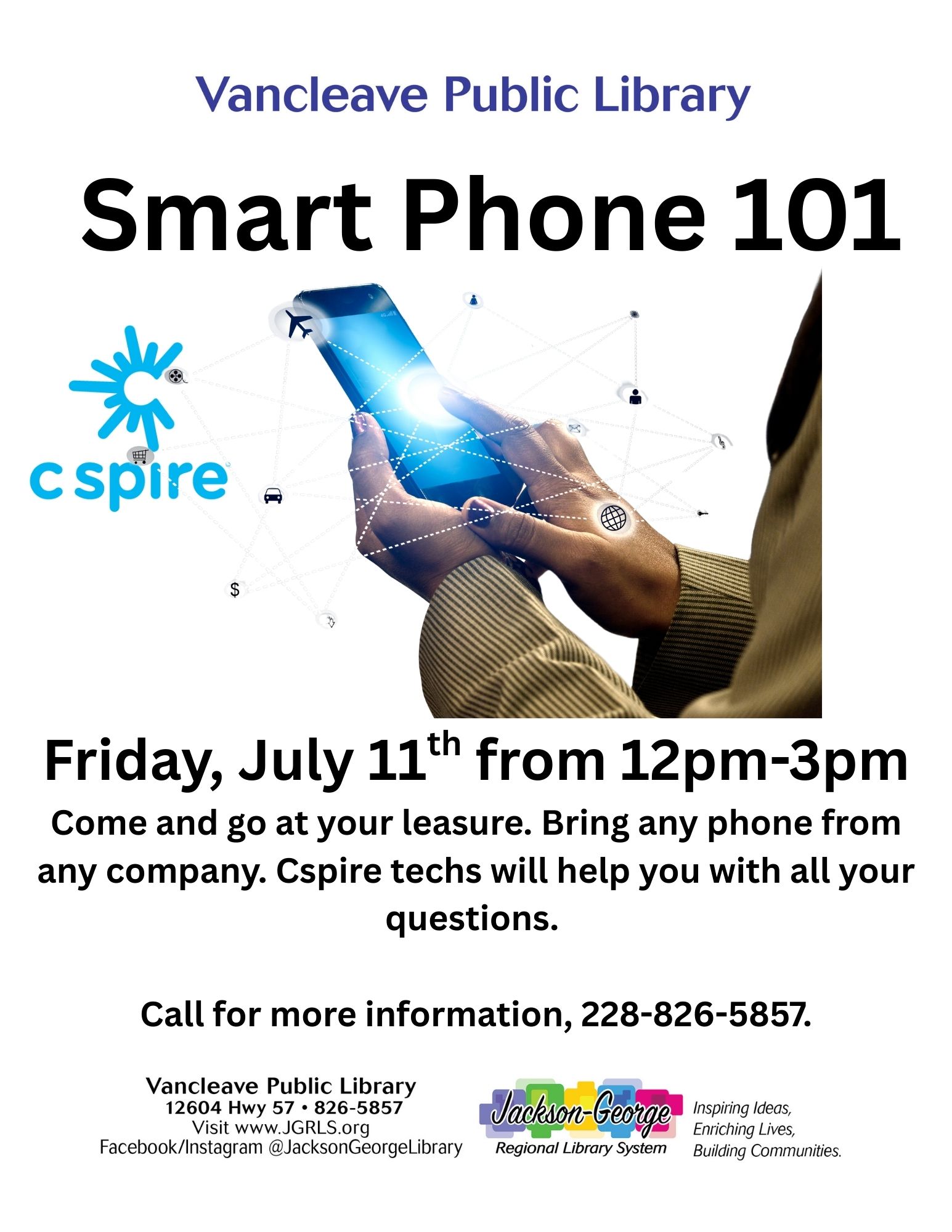 Smart Phone 101 from Cspire 7-11-25