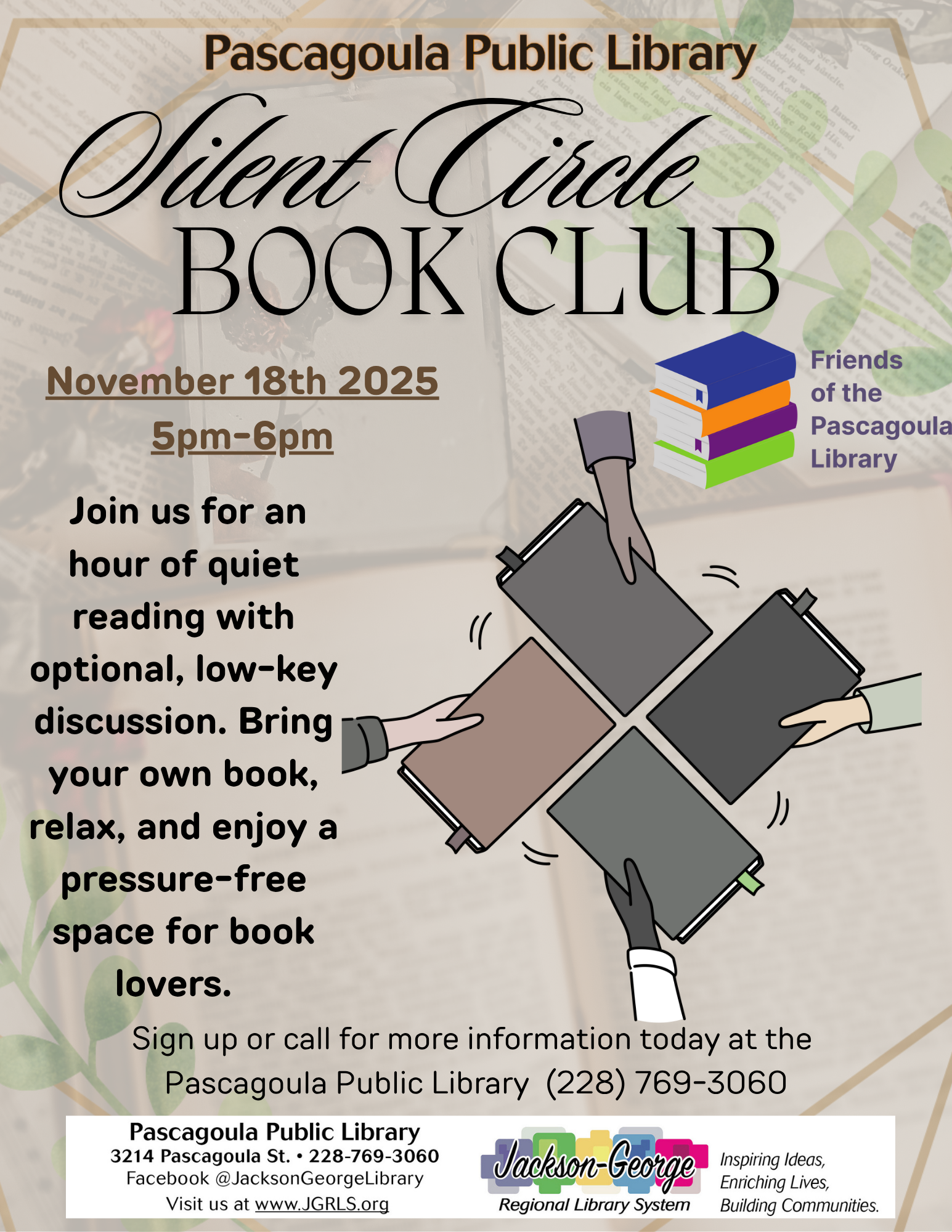 SILENT BOOK CLUB 111825 Crime Will Tell - Eps 19 - Stockholm Syndrome