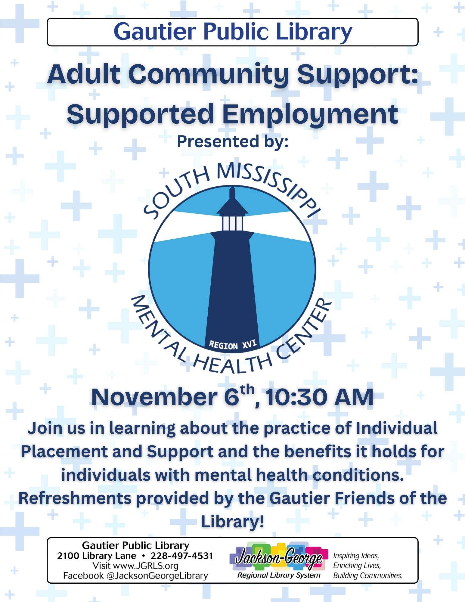 South MS Mental Health Program Flyer Crime Will Tell - Eps 19 - Stockholm Syndrome