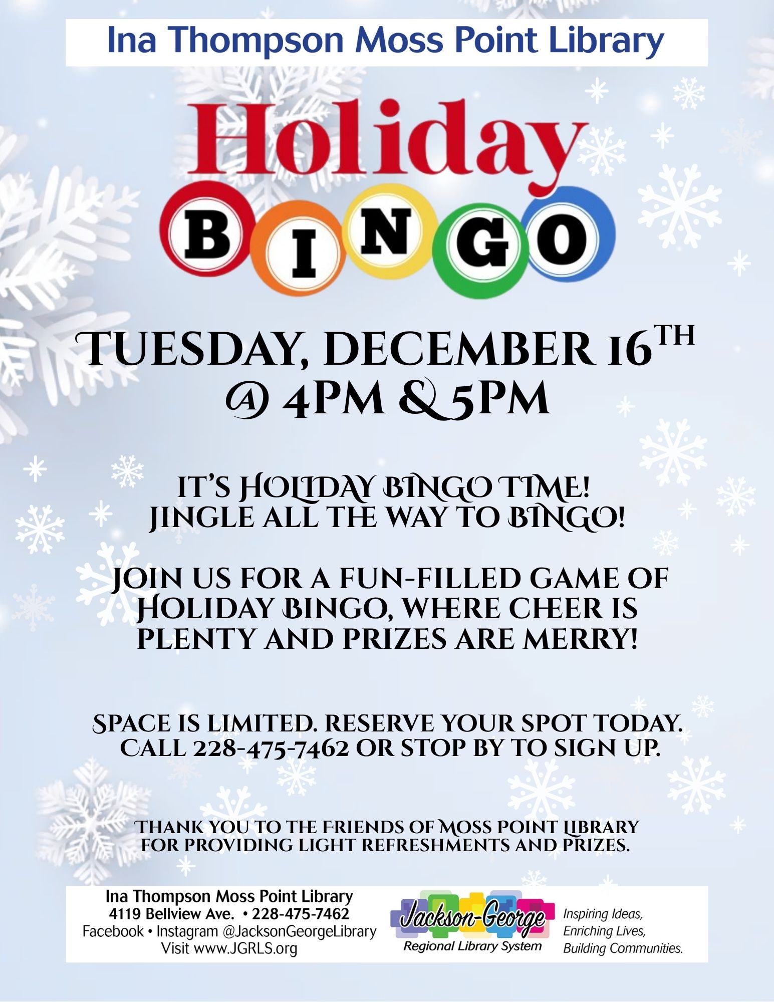 Christmas Bingo DECLUTTER & ORGANIZE YOUR LIFE