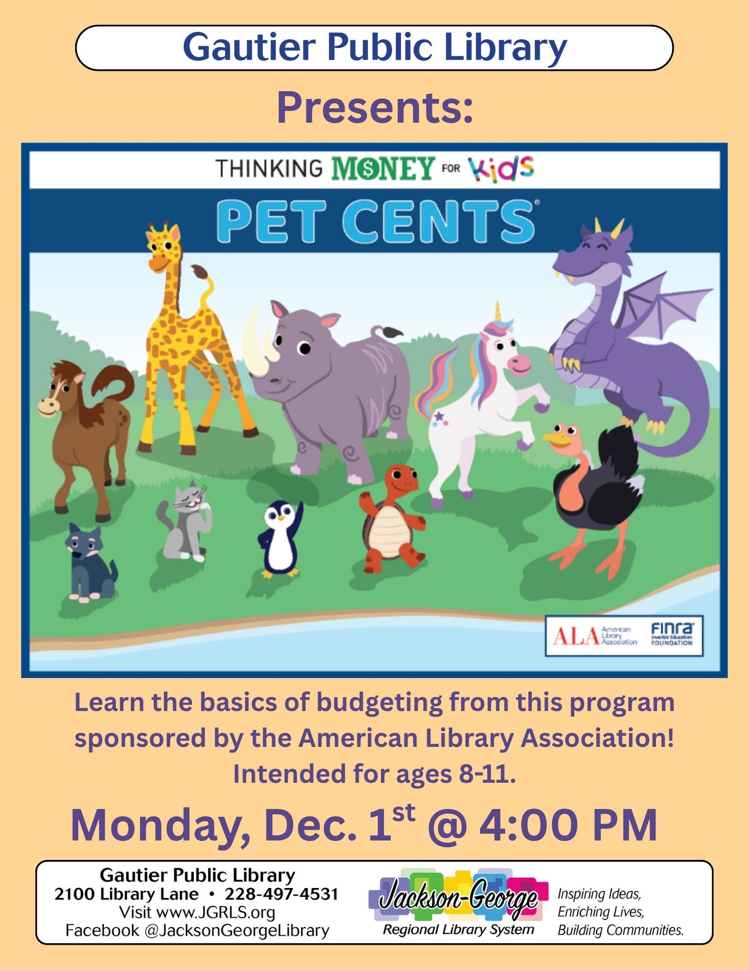 Pet Cents Program Flyer Crime Will Tell - Eps 19 - Stockholm Syndrome