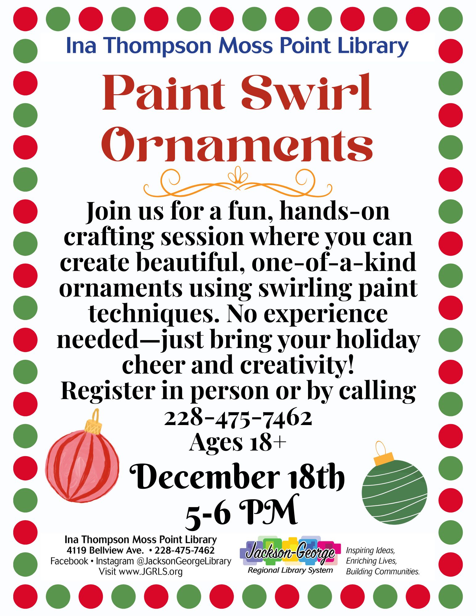 Swirled Ornaments DECLUTTER & ORGANIZE YOUR LIFE