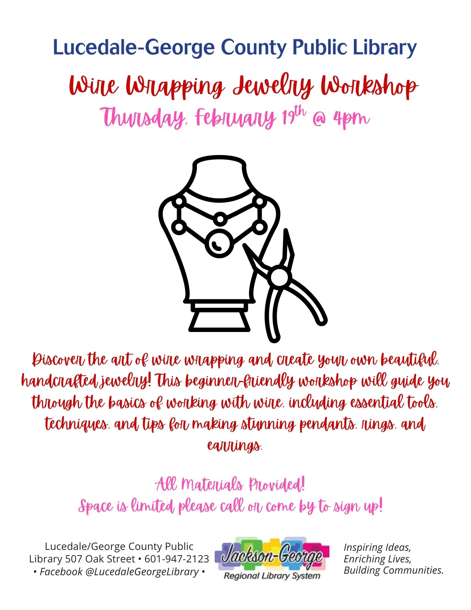 February 2026 Wire Wrapping Jewelry Be Red Cross Ready with Mike Tremain