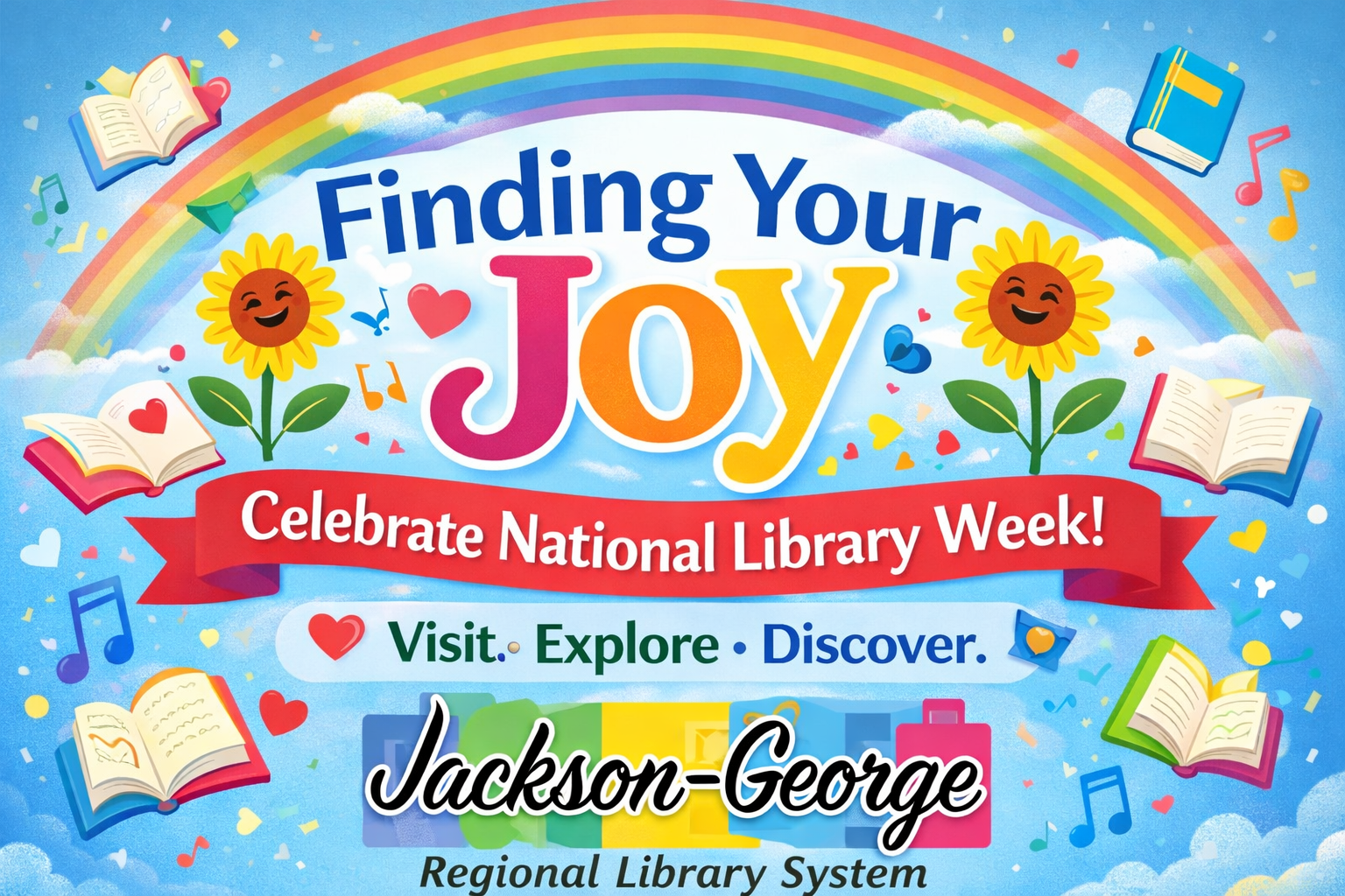 National Library Week Graphic