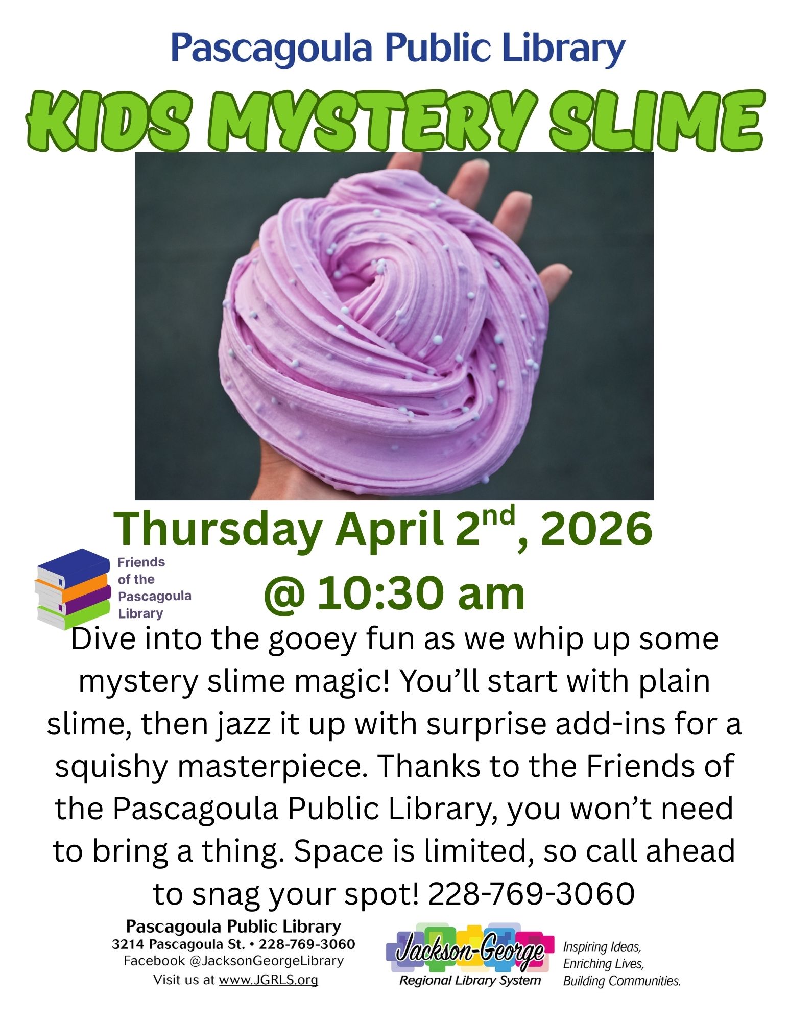 PG Kids Mystery Slime Program April 2026 Crime Will Tell - Eps 19 - Stockholm Syndrome