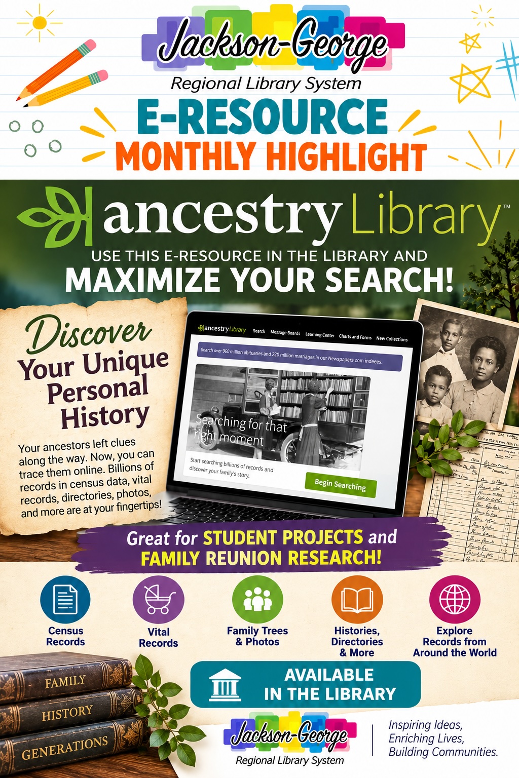 Ancestry library