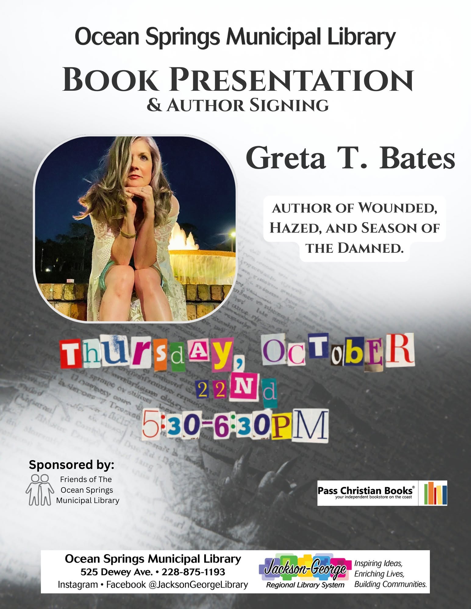 OS Book Presentation Fiber arts club Jan 13, 2023