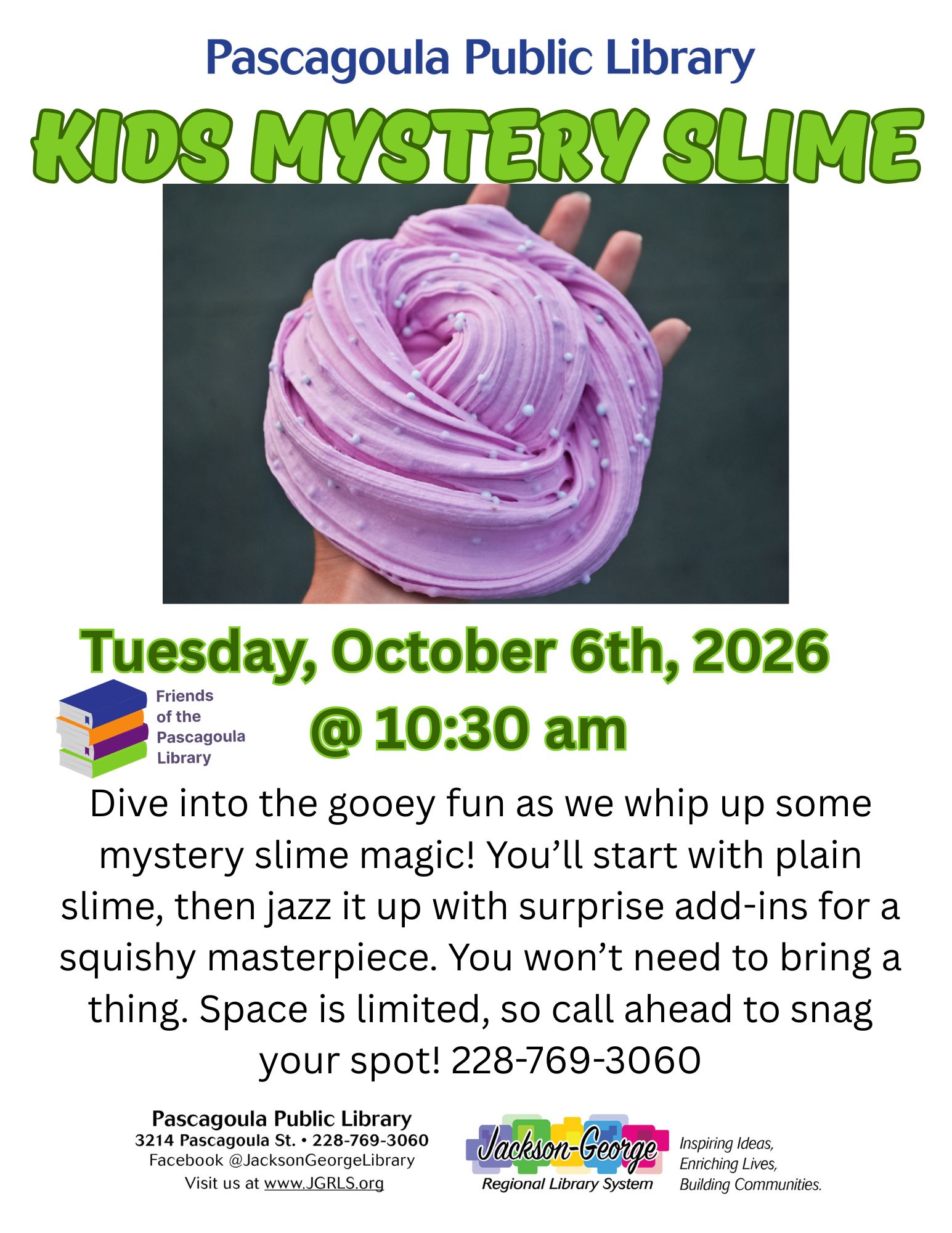 PG Kids Mystery Slime Program Oct2026 Crime Will Tell - Eps 19 - Stockholm Syndrome
