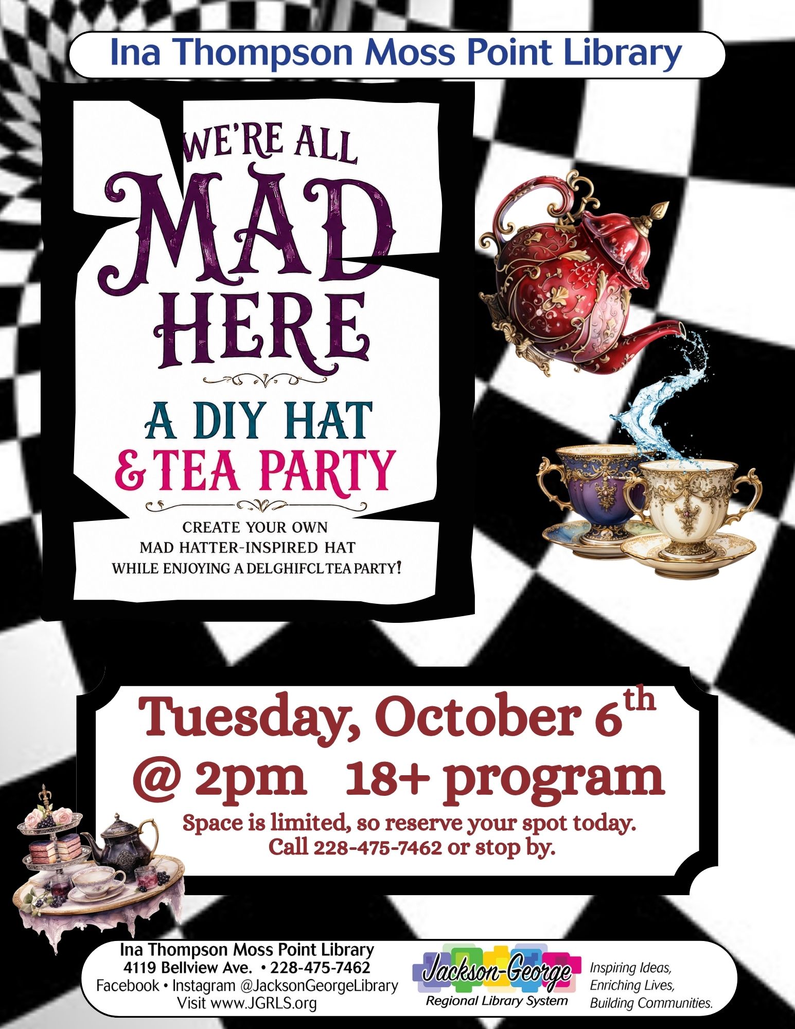 We're All Mad Here A DIY Hat & Tea Party DECLUTTER & ORGANIZE YOUR LIFE