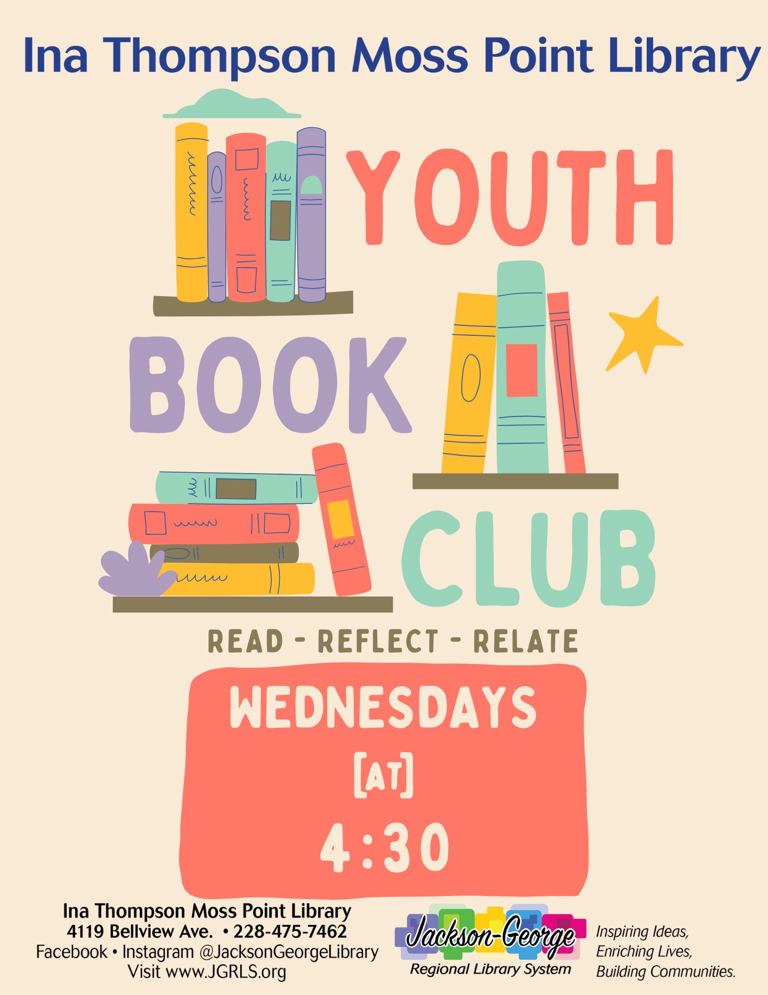 Youth Book Club Generic Flyer Children’s Winter crafts Party