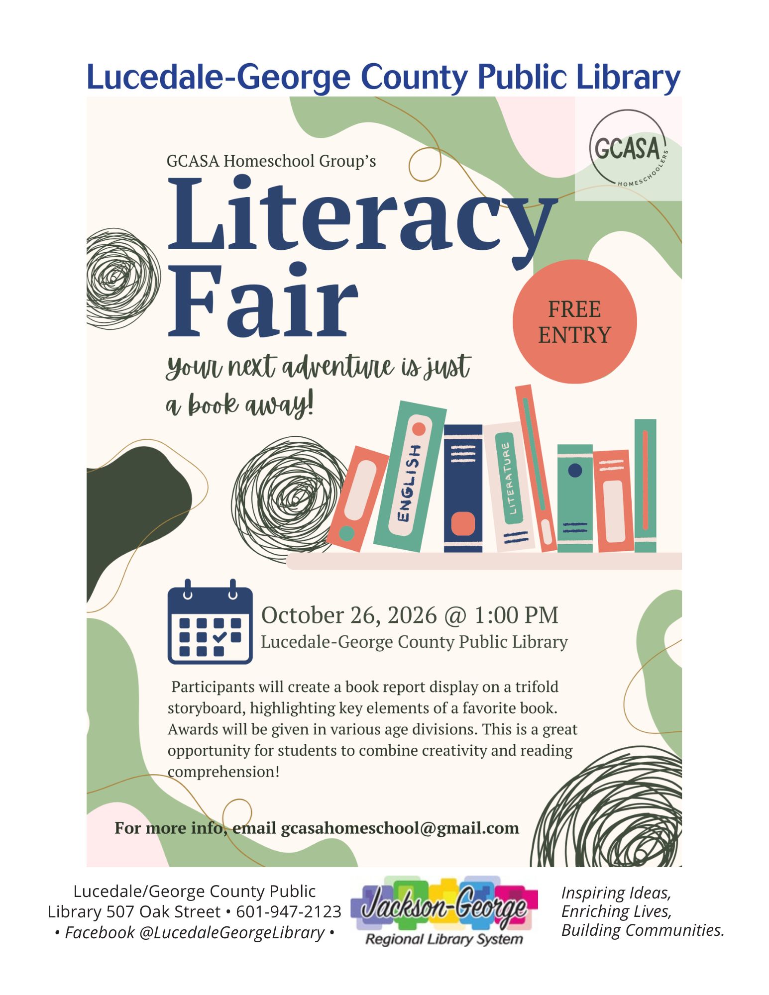 October 2026 GCASA Literacy Fair (1) Be Red Cross Ready with Mike Tremain