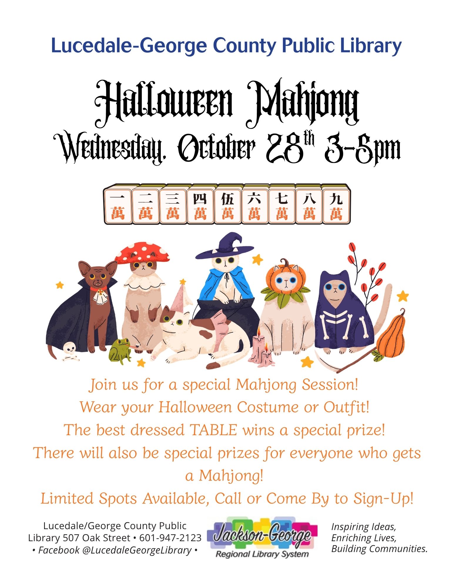 October 2026 Halloween Mahjong Be Red Cross Ready with Mike Tremain