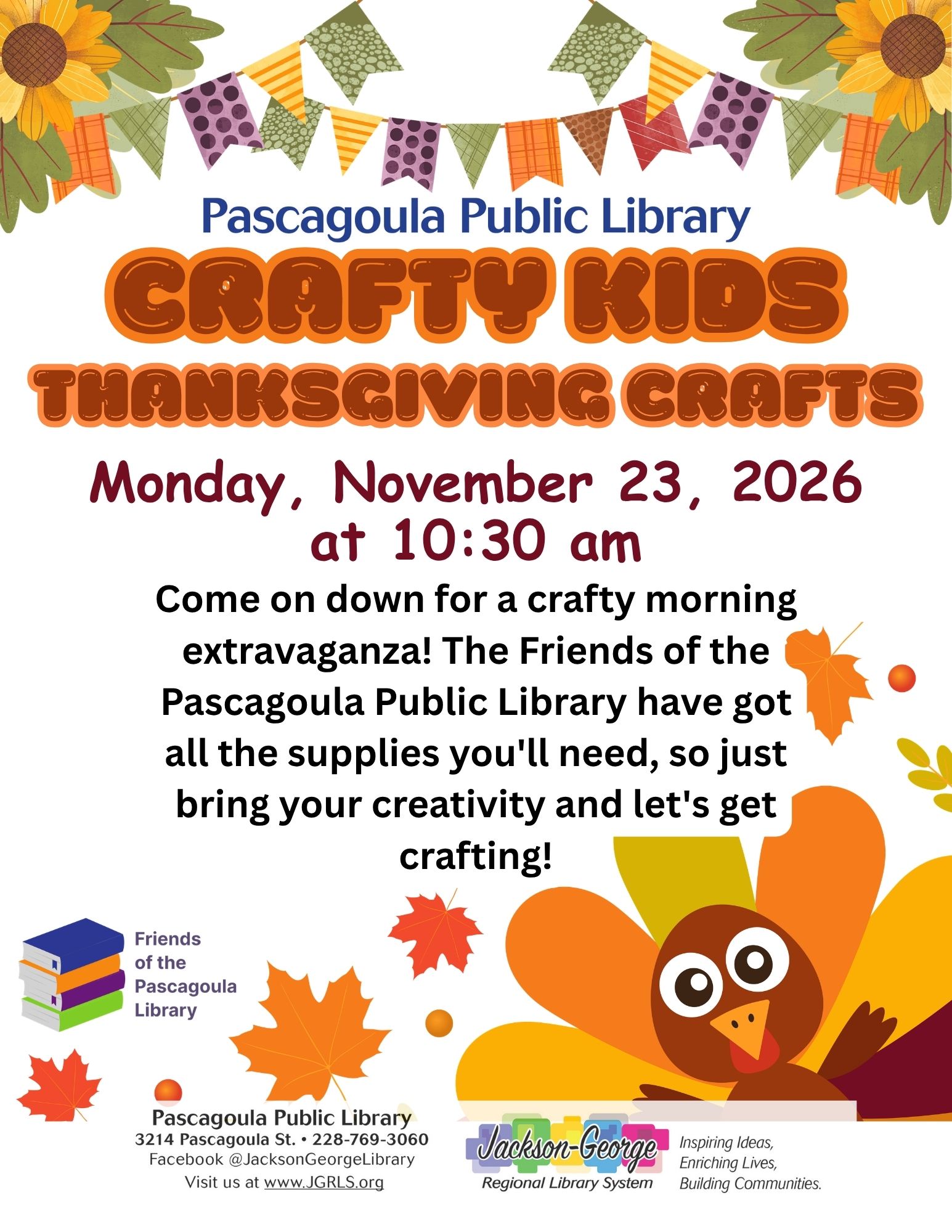 PG Crafty Kids Thanksgiving Crafts Crime Will Tell - Eps 19 - Stockholm Syndrome